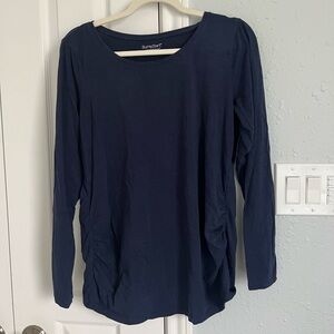 BumpStart Deep Blue Long Sleeve Tee